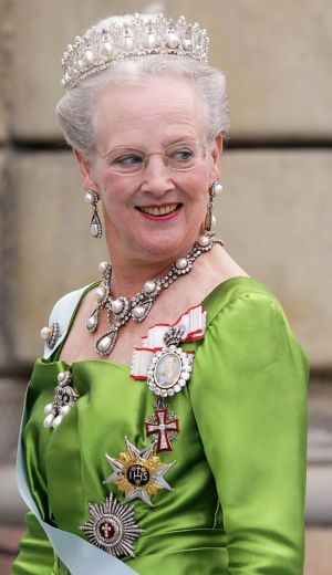 Crowns for a queen - queen margarethe wearing royal tiara.jpg